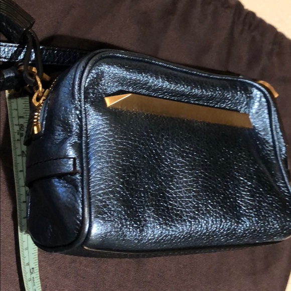 NWT Brian Atwood Crossbody Mini Bag Barbara Blue - Picture 3 of 12